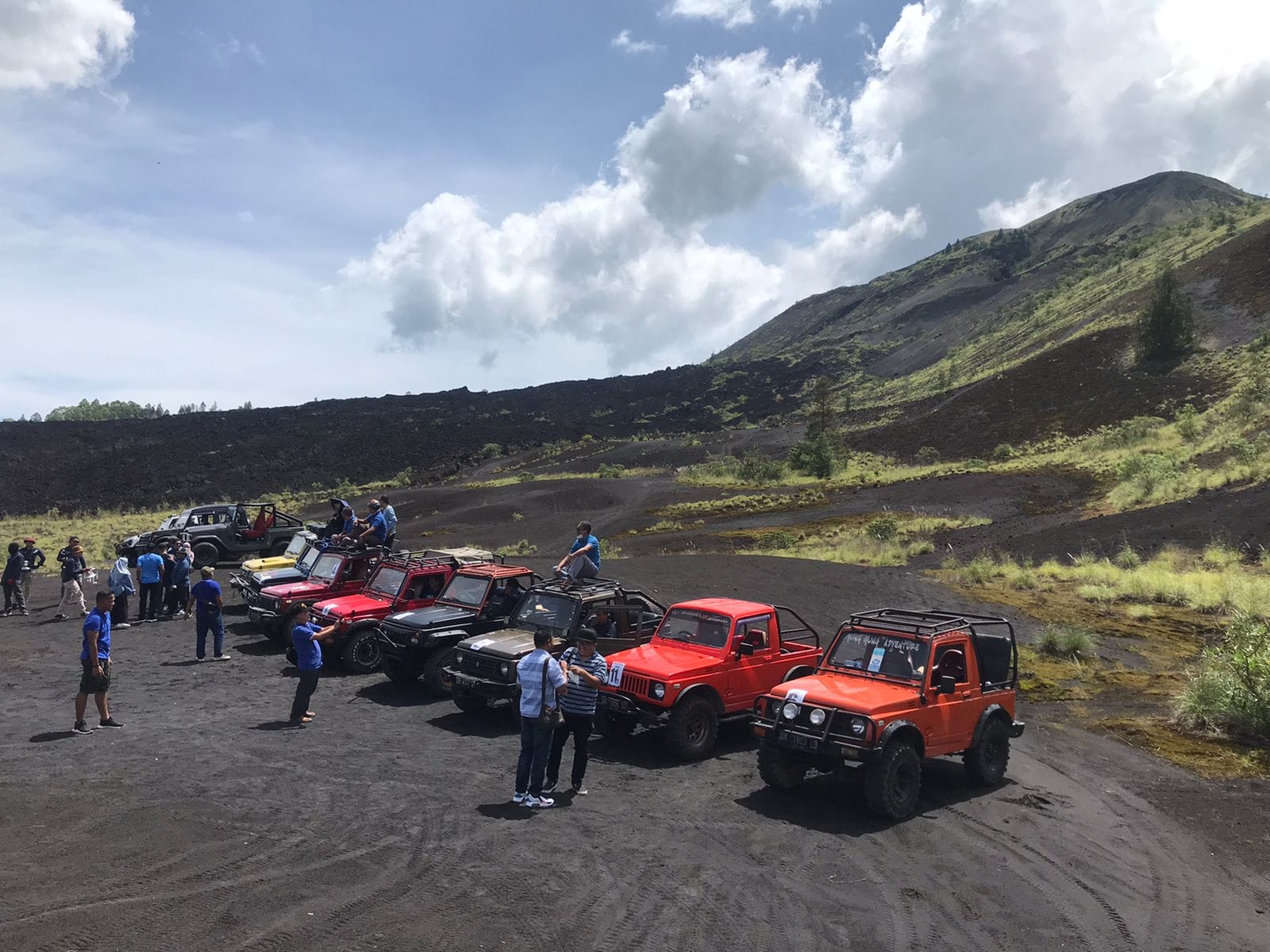 Tracking to Black Lava / Mount Batur with Sunrise + See View Lake Batur, Private Driver Tour