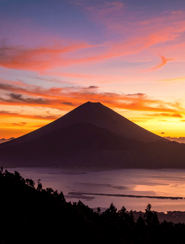Tracking to Black Lava / Mount Batur with Sunrise + See View Lake Batur, Private Driver Tour